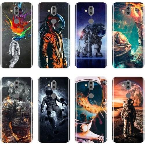 Space Astronaut Cool Phone Case For Nokia 7.1 6.1 5.1 3.1 2.1 Case Soft Silicone For Nokia 7.1 6.1 5.1 3.1 2.1 Plus Back Cover
