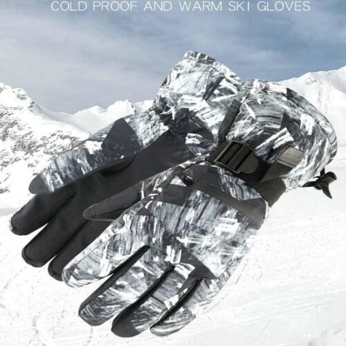 Winter Gloves Men Women Waterproof Winter Warm Snowboard Thick Ski Glove Motorcycle Riding Windproof Mittens Gloves