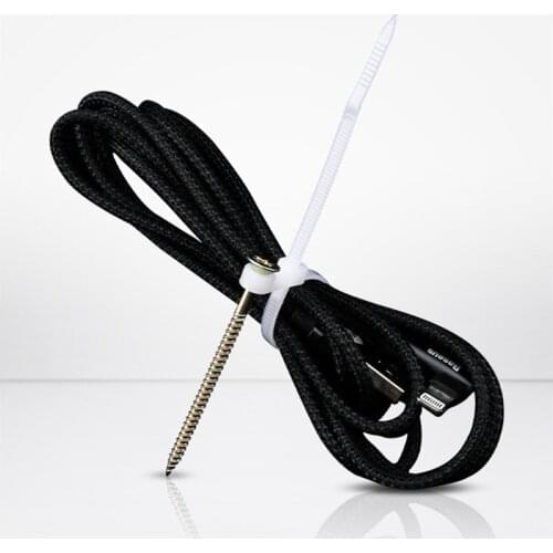 Mountable Head Cable Ties 100pcs 5.9inch 4 x 150mm 40 lbs White Zip tie