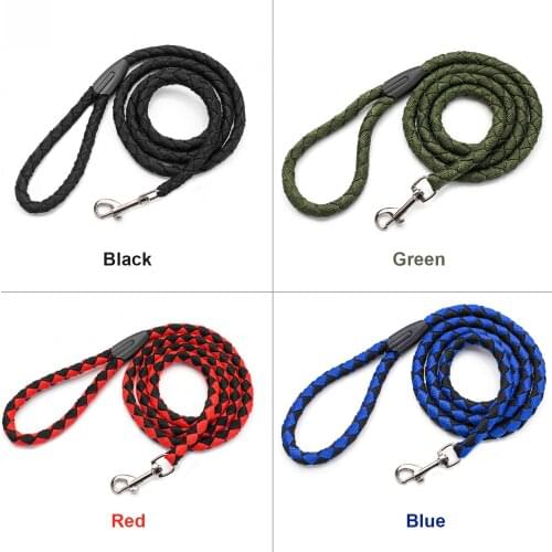 Hot Nylon Dog Leashes Training Dog Leash Webbing Recall Long Lead Line Pet Traction Rope Non-elastic Superb Hardware Accessories