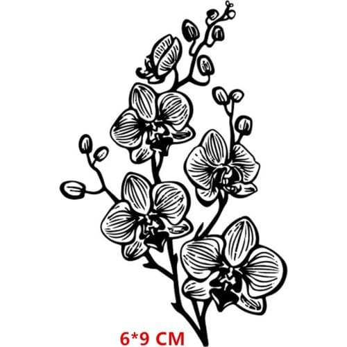 2021 New Phalaenopsis Clear Stamps DIY Scrapbooking Craft Supplies Rubber Silicon Seals Card Photo Album Hobby ink pad Stamping