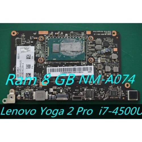 New and Original Laptop VIUU3 NM-A074 For Lenovo Yoga 2 Pro Motherboard i7-4500U 8GB 90004988 100% Tested OK