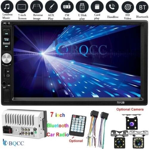 Button-7 Color Backlight Version 2din HD Bluetooth Car Player FM Radio Stereo MP3/MP5 Video Player Autoradio Car Stereo