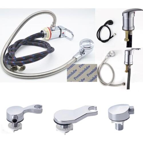 Salon Shampoo Bowl Faucet, Sprayer Hose Beauty Salon Shampoo Bowl Parts Kit Stand Holder New Design