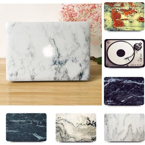 Marble Pattern Laptop Hard Shell Case Cover For 2020 New Apple Macbook Pro 13 M1 Chip A2338 Air 13.3 A2337 with Keyboard Skin