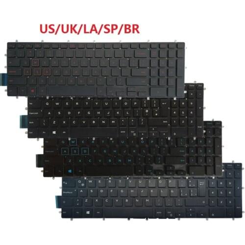 US New Keyboard for Dell Inspiron 2 in 1 7778 7779 7577 7773 17-7778 P30E P30E-001 laptop keyboard black
