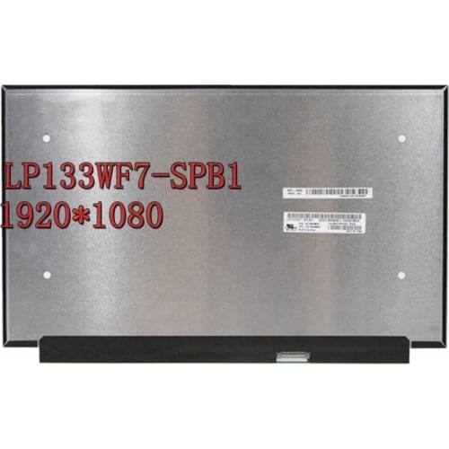 13.3'' laptop LCD Screen Display IPS Panel Matrix LP133WF7-SPB1 LP133WF7 (SP)(B1) NV133FHD-N6A V8.0 FHD 1920*1080 30 pins