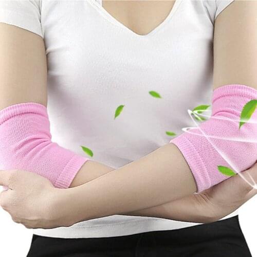 2pcs Multi-functional Moisturizing Gel Elbow Pads Practical Convenient Cracked Skin Nursing Cover Sleeves Protector