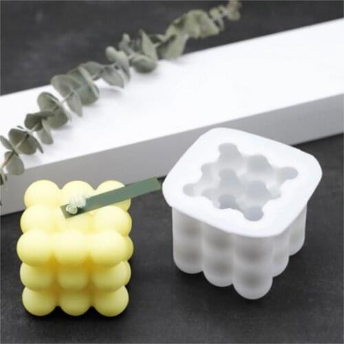 3D Silicone Mold Chocolate Baking Moulds Baking Tools For Soap Cake Fondant Soy Wax Essential Oil Aromatherapy Candle DIY Hand