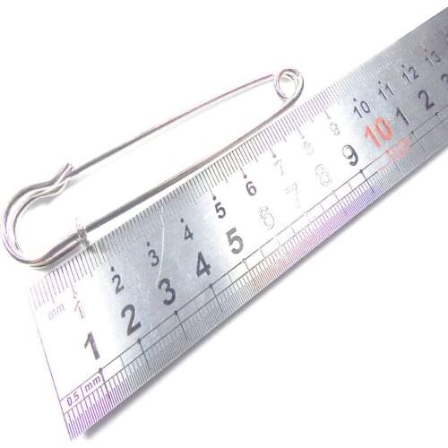 4 size/set 30 set/lot Large Stainless Metal Safety Pins Brooch Shawl Sweater Buckle Weaving Sewing Needles DIY Bodkin Tool