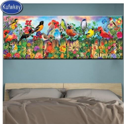 Large diamond Painting birds flowers Still Life diamond Canvas Modern mosaic picture for Living Room decor Diamond Embroidery 5d