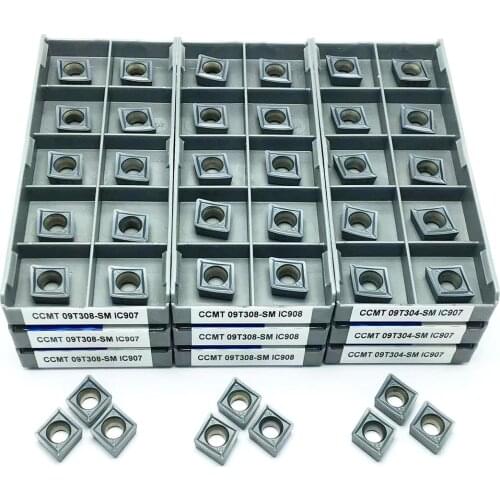 CCMT09T304 SM IC907 / IC908 CCMT09T308 SM IC908/IC907 carbide insert CCMT 09T304 turning insert internal turning tool