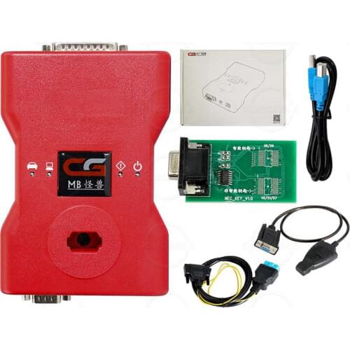 CGDI Prog MB Car Key Add Fastest Key Programmer Support All Key Lost with ELV Repair Adapter/NEC Adapter