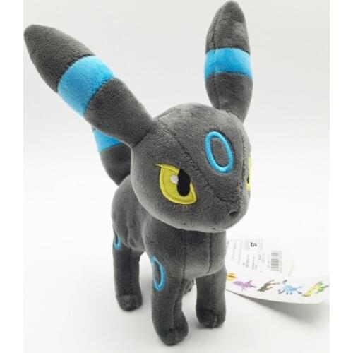 16-23CM Shiny Umbreon Cartoon Animal Stuffed Peluche For Kids Free Shipping