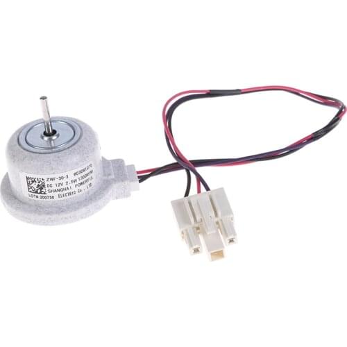 ZWF-30-3 DC12V 2.5W 1870RPM Refrigerator Parts Evaporator Fan Motor