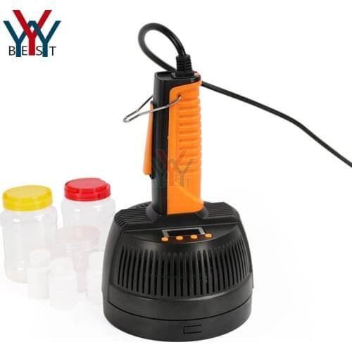 20-130mm Electric Induction Aluminium Foil Sealing Machine Honey cosmetics food water bottle Round Mouth film sealer