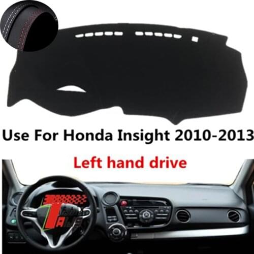 TAIJS Factory Casual Classic protective Leather Car Dashboard Cover For Honda Insight 2010 2011 2012 2013 Left hand drive