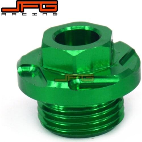 CNC Billet Oil Filler Plug For KAWASAKI KX250 05-08 KX250F 04-18 KX450F 06-18 KLX450R 08-15 KFX450R(ATV) 08-09 Dirt Bike