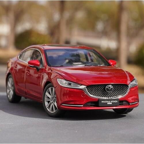 1/18 Metal alloy die-casting simulation car model FAW Mazda atenza 2019 model Toys for children Family display