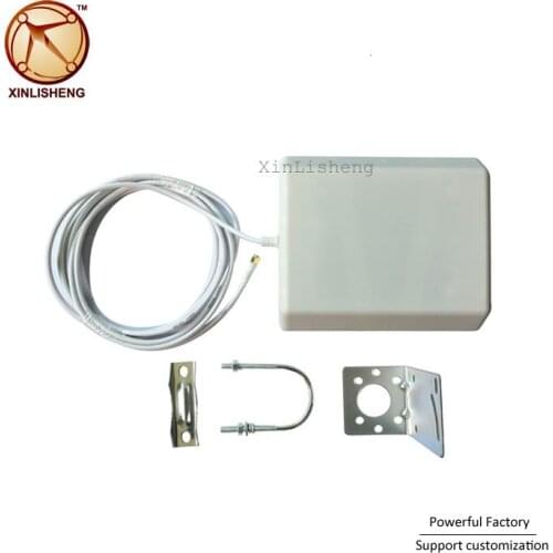 Outdoor 14dbi Directional Wall Mounted 2.4g Wifi 4g Antenna With L Support Antena Vhf Lte Antenna gsm signal repeater