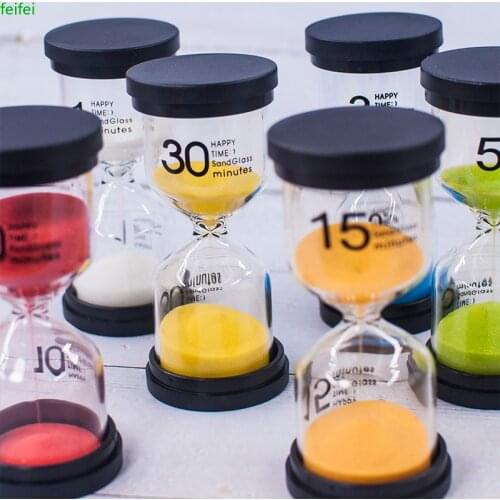 5/10/15/30 minutes Sand Watch Hourglass Sandglass Sand Cook Clock Children Gift Sand Timer Home Decoration