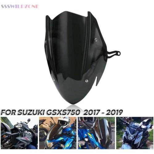 Applicable to Suzuki gsxs750 2017-2019 motorcycle modified accessories motorcycle windshield wind deflector