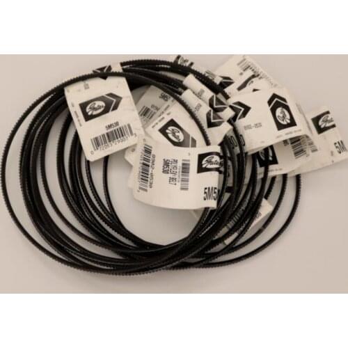 2PCS/lot 5M530 drive belts Gates Polyflex to be use on Emco 8 Lathe drive Free shipping