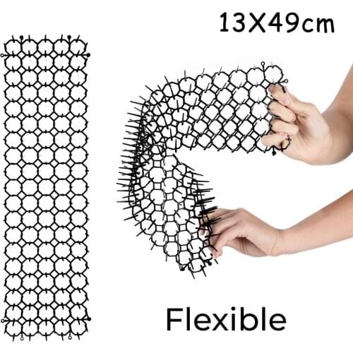 13X49CM Gardening Protection Anti-cat Sting Mat Repellent Cat Anti-cat Pet Protection Supplies Anti-cat Net