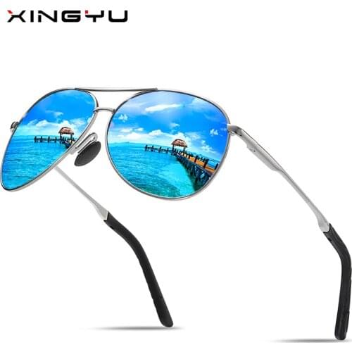 XINGYU Classic Pilot Photochromic Sunglasses Men Driving Clear Polarized Lens Sun Glasses Male Vintage Brand Sunglass Oculos UV
