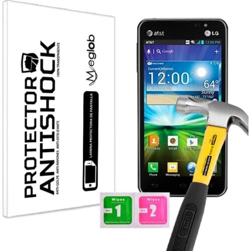 Protector de Pantalla Anti-Shock Anti-Golpe Anti-arañazos Compatible con LG Escape P870
