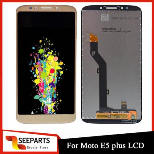 6.0''100% Test good quality For Motorola MOTO E5 plus LCD Screen Display with Touch Digitizer Assembly For Moto E Plus 5th gen
