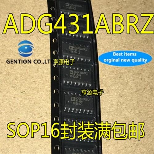 10Pcs ADG431 ADG431ABR ADG431ABRZ SOP16 in stock 100% new and original