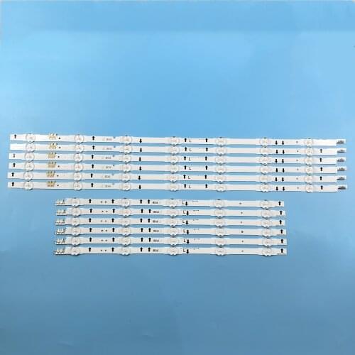 12 PCS/set LED Backlight strip for UE55H6200UE55H6300 UE55H6200 UE55H6400 UE55H6800 UE55J5000 BN96-30432A 30431A 30430A 30429A
