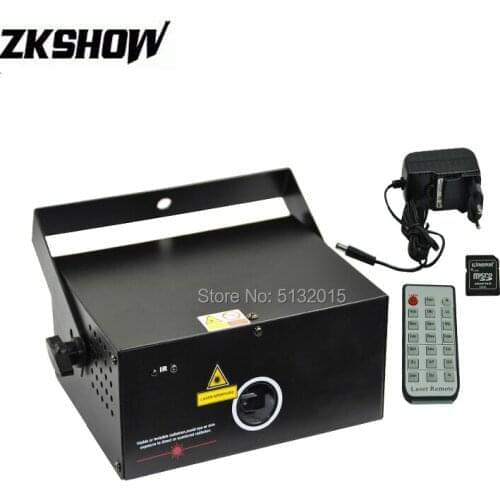 8PCS/Lot RGB 500mW Laser Licht Full Color SD Card LCD Display Pro DJ Disco Party Stage Lighting for Event Hire Sound Equipment