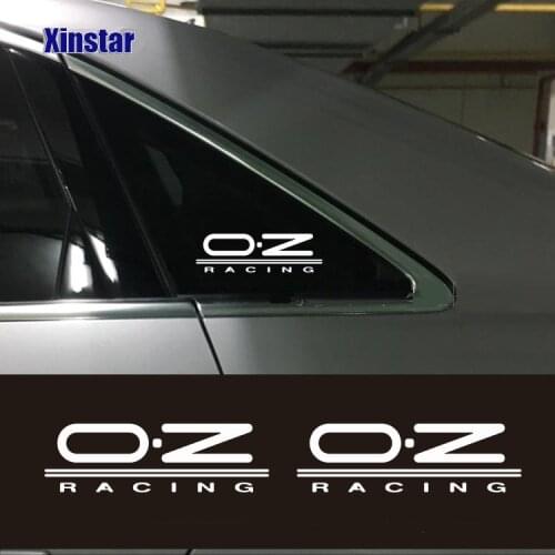 2pcs Car Windows Sticker Volkswagen Benz Jaguar Alfa Romeo Ford Renault Lotus Suzuki BMW M performance Audi Sline