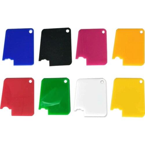 Automotive sheet metal rubber wire scraper door edge adhesive shaping scraper manual tool 8-piece package mail