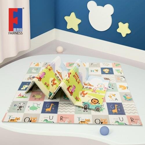 Baby Crawling Mat Foam XPE Thickening Folding Anti-fall Baby Play Mat Child Climbing Mat