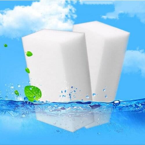 White Cleaning Sponge Eraser Multi-Function Foam Cleaner Auto Parts For Kitchen Office Bathroom Clean Accessory Dish Cleaning