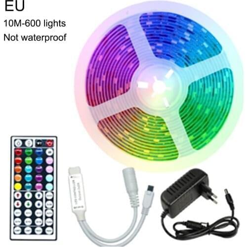 Soft Light D C 12V Waterproof USB Bluetooth For Room 44 Keys Remote Control+Adapter Tape Diode RGB Lamp LED Strips Lights