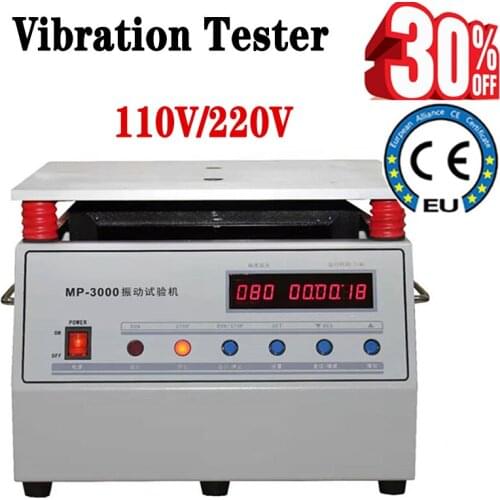 Vibration Test Machine Bench Stereo Vibration Tester MP-3000A Power Frequency Vertical Vibration Table Machine 220V/110V