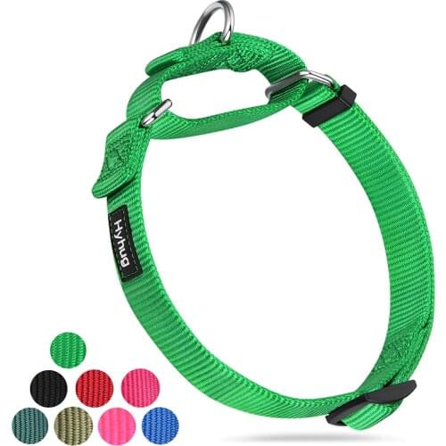 Hyhug Design Martingale Nylon Dog Collar,Three Sizes for Small Medium Large Dogs