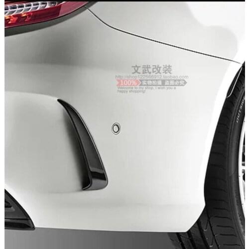 Fit for Mercedes Benz C w205 C43 AMG coupe carbon fiber air knife fog wind knife