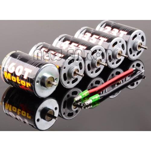 1:10 540 Brush Electric Motor M540 23T 35T 45T 55T 60T 1/10 RC CAR FOR RC Car Boat 7.2V-12V NEW ENRON