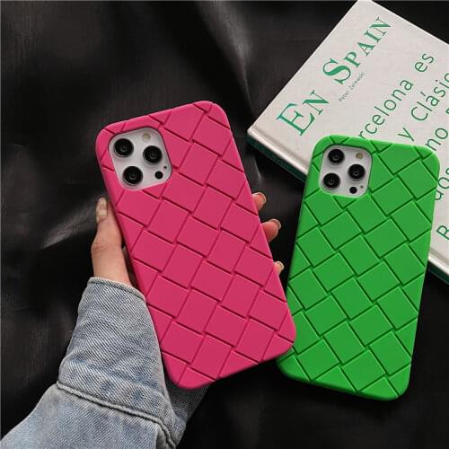Geometric line silicone case For iphone 11 case iphone 12 11Pro 12 Pro Max X XR XS Max SE2020 7 8 Plus Shell Case Cover