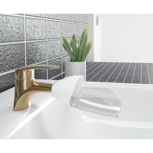 1pc New Hot Sale Bathroom Kitchen Accessories Faucet Extender Sink Faucet Splash Extension for Children Daily Accessories