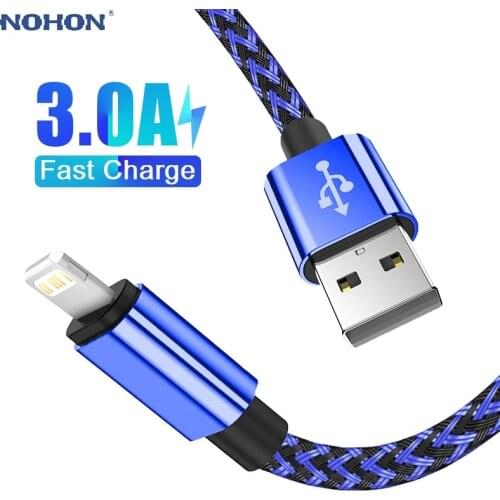 20cm 1m 2m 3m USB Data Fast Charging Cable For Apple iphone 11 Pro XS Max X XR 7 8 6 6S Plus 5 S SE 2020 ipad Charger Phone Cord