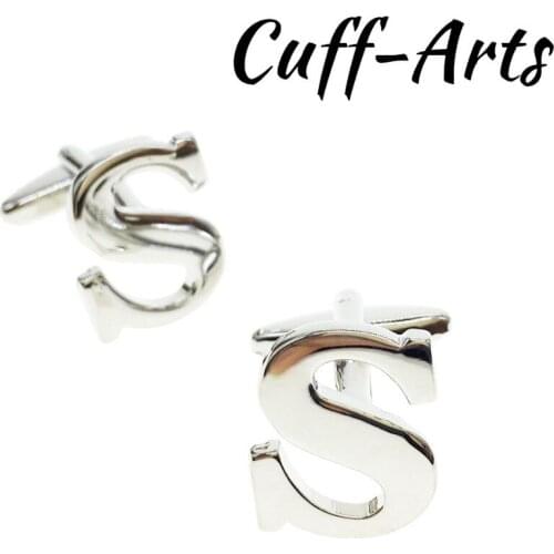 Cufflinks A-Z Alphabet Cuff links Personality Mix&Match Choose 2 Different Letters For Initials