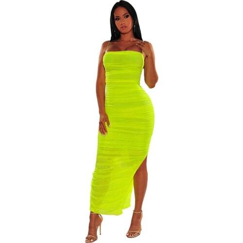 Womens Sexy Sleeveless Sling Dress, Casual Tight Solid Color Skirt, Square Collar High Waist One-piece