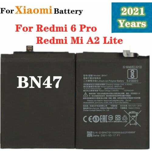 ZQTMAX Batteries For Phones Xiaomi Mi Mi A2 Lite China
