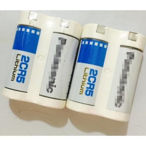 2PCS NEW 2CR5 2CR 6V Camera lithium battery 2CR-5W/C1B battery